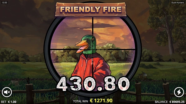 Big Win Screenshot Ingame.
