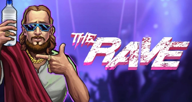 The Rave slot image.