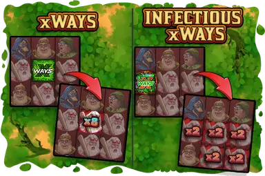Funkcje xWays i Infectious xWays w Duck Hunters 2.